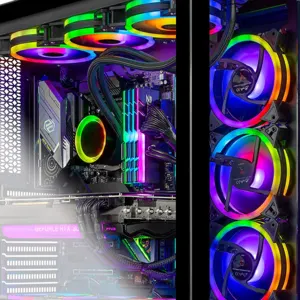 Skytech Prism II Gaming PC Desktop โ Intel Core i9 12900KS 3.4 GHz, NVIDIA RTX 3090 Ti, 1TB NVME Gen4 SSD, 64GB DDR5 RAM RGB, 1000W Gold PSU, 360mm AIO, 11AC Wi-Fi, Windows 11 Home 64-bit