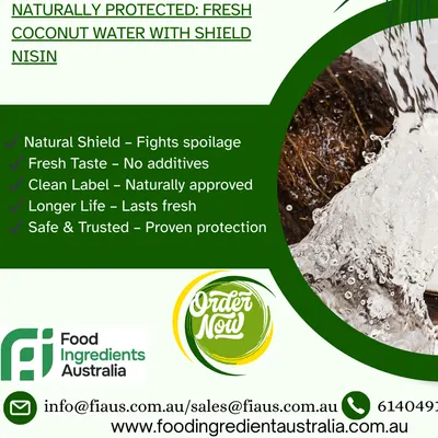Nisin Shield – Natural Preservative for Coconut Water, Bakery, Food & Beverages in Australia