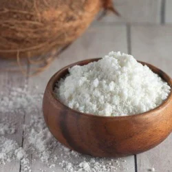 Desiccated coconut